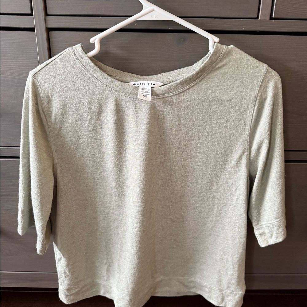 Athleta Light Green Top
